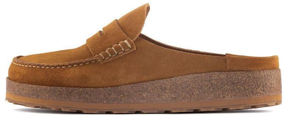 Birkenstock Boston Velvet 1025022 Brown Narrow Sandals