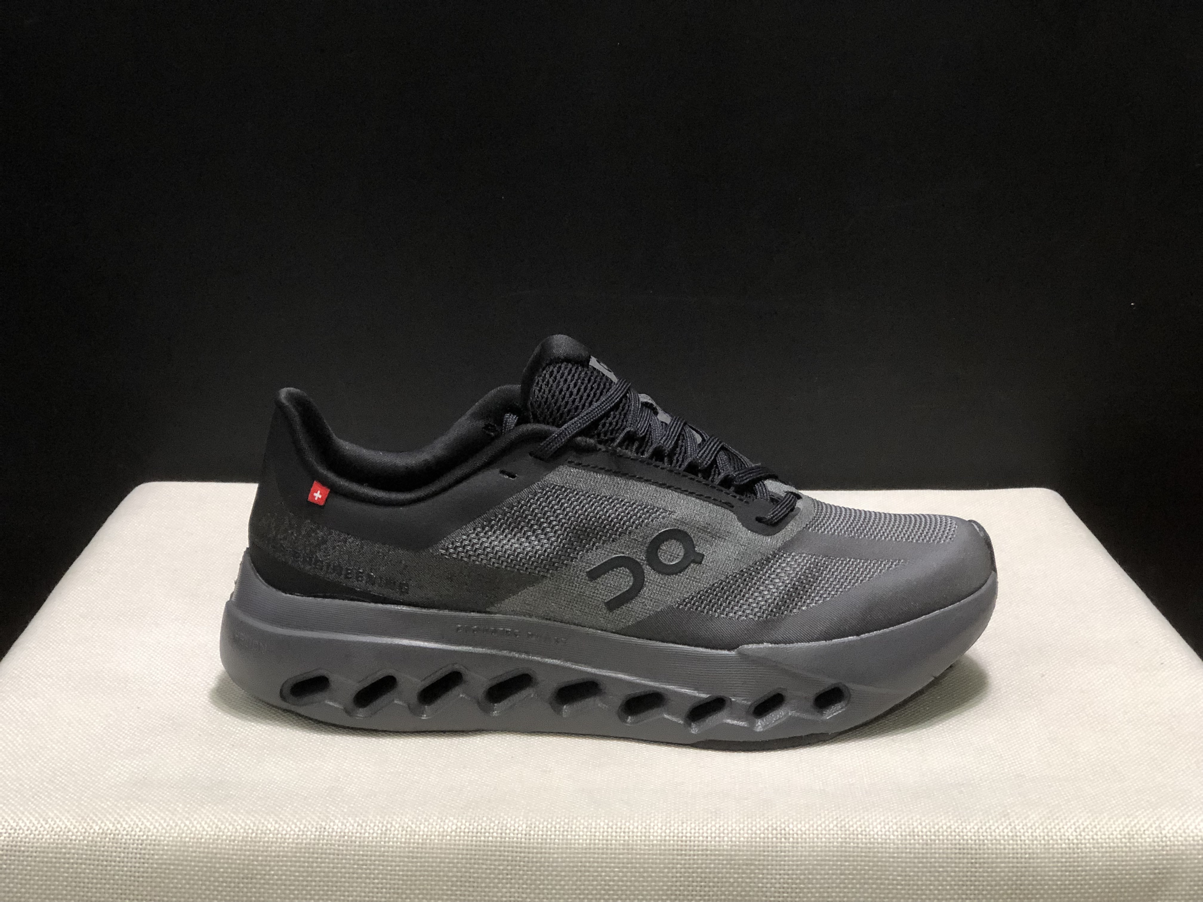On Running Cloudsurfer Next Casual Running Shoes Carbon Black