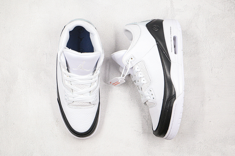 Nike Air Jordan 3 Retro Fragment White Cement Black Sneakers