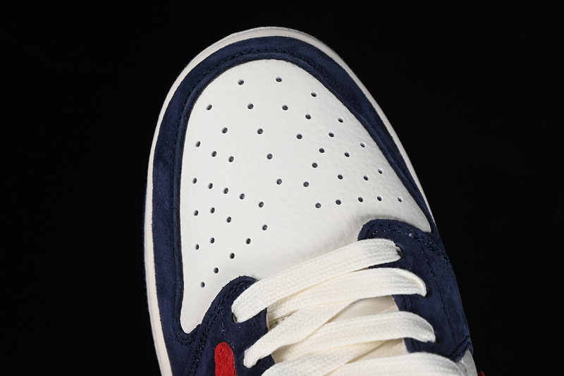 Nike Air Jordan 1 Low OG SP Travis Scott Fragment Design LV Red Blue White Sneakers