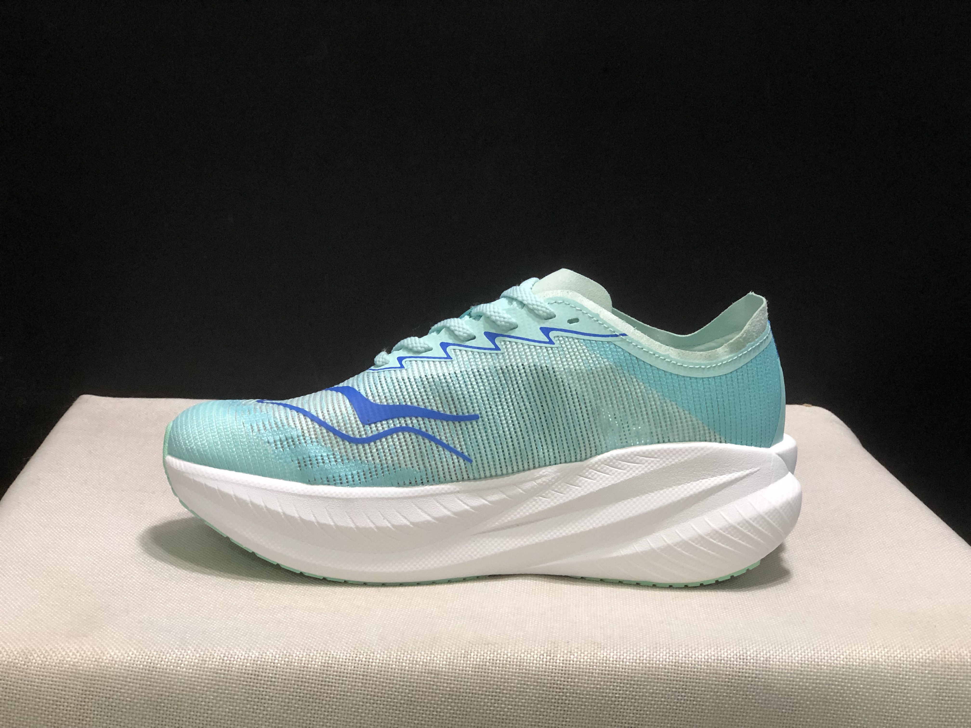 Hoka One One Mach X 2 Anti-slip Low-top Running Shoes Teal