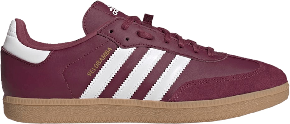 Adidas Velosamba Vegan Victory Crimson Gum H04705 Lifestyle Shoes