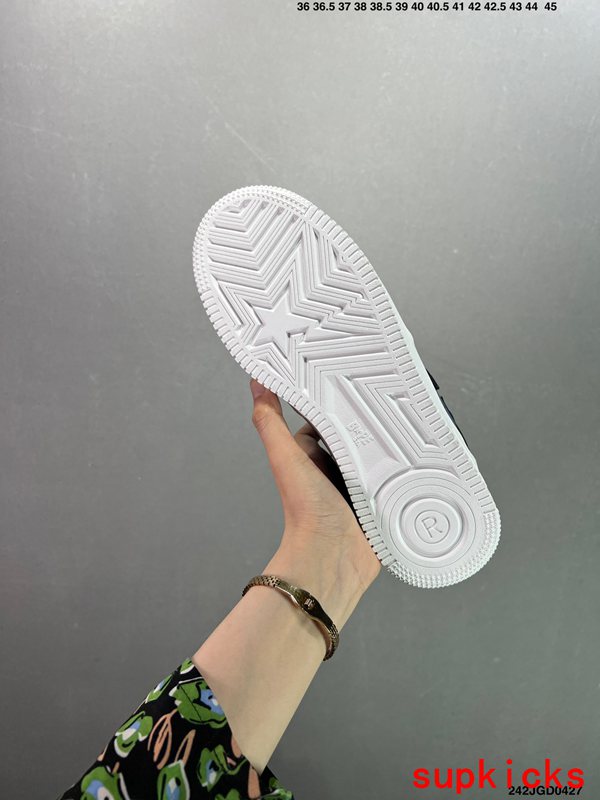 A Bathing Ape Bape Sta Low Black Blue