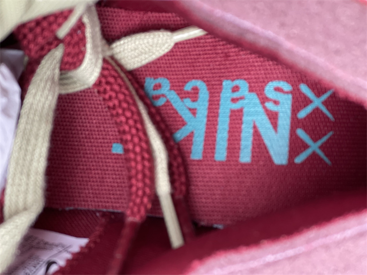 Nike Blazer Low Sacai Kaws Team Red Multicolour Sneakers