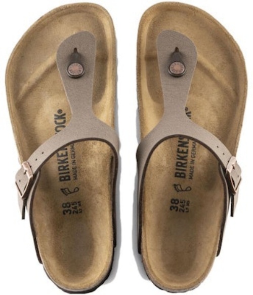 Birkenstock Gizeh Birkibuc 0043751 Mocha Sandals
