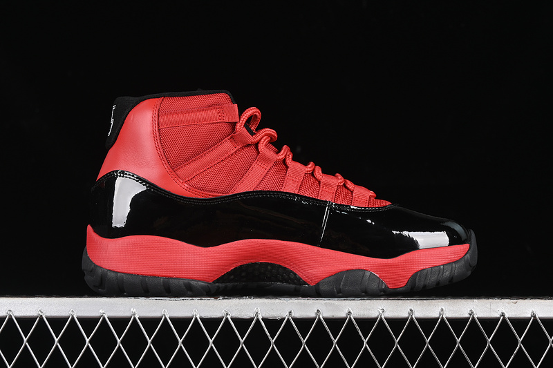 Nike Air Jordan 11 Retro Black Red Sneakers