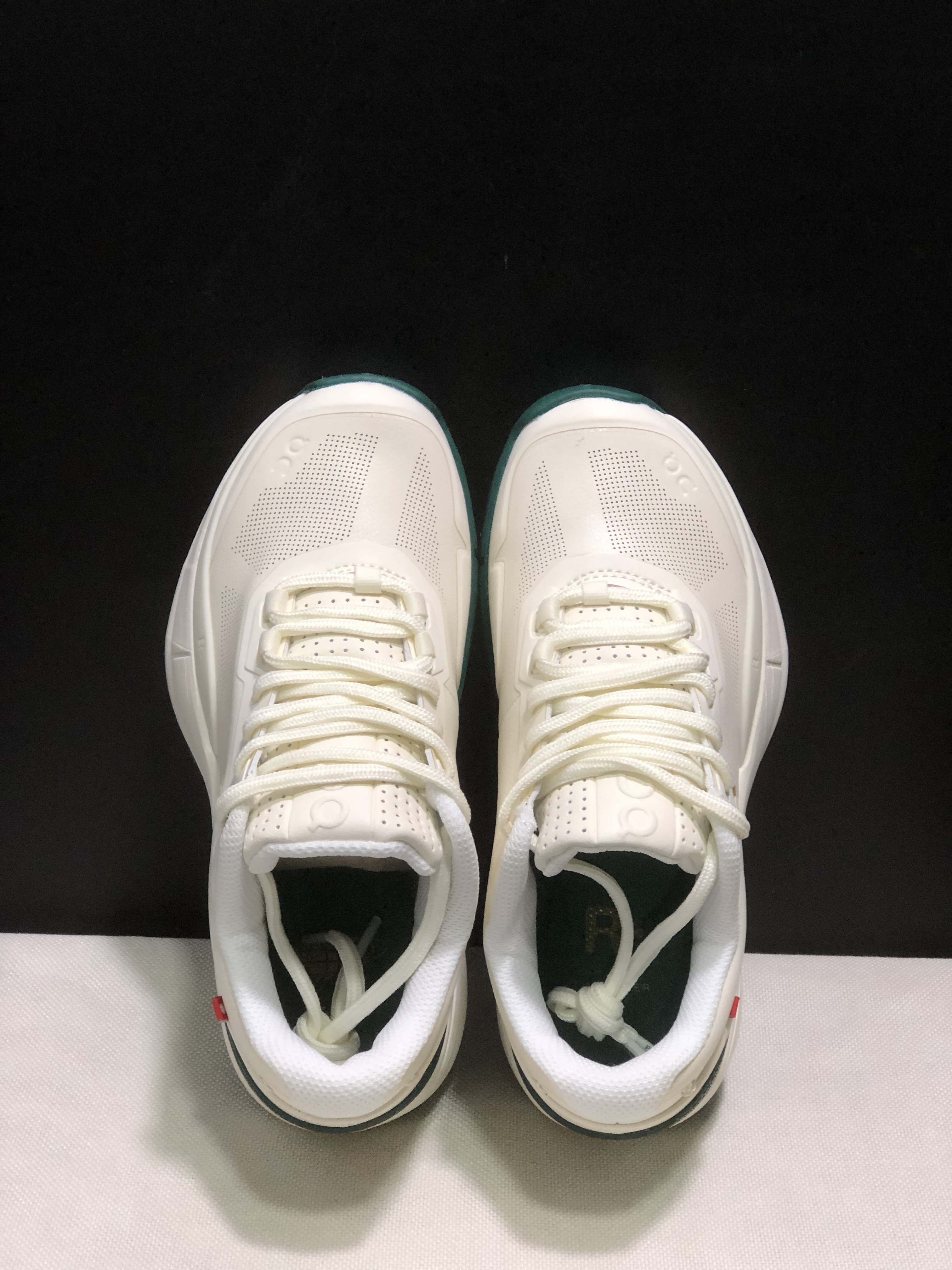 On Running The Roger Rro Durable And Breathable Tennis Shoes White/Green