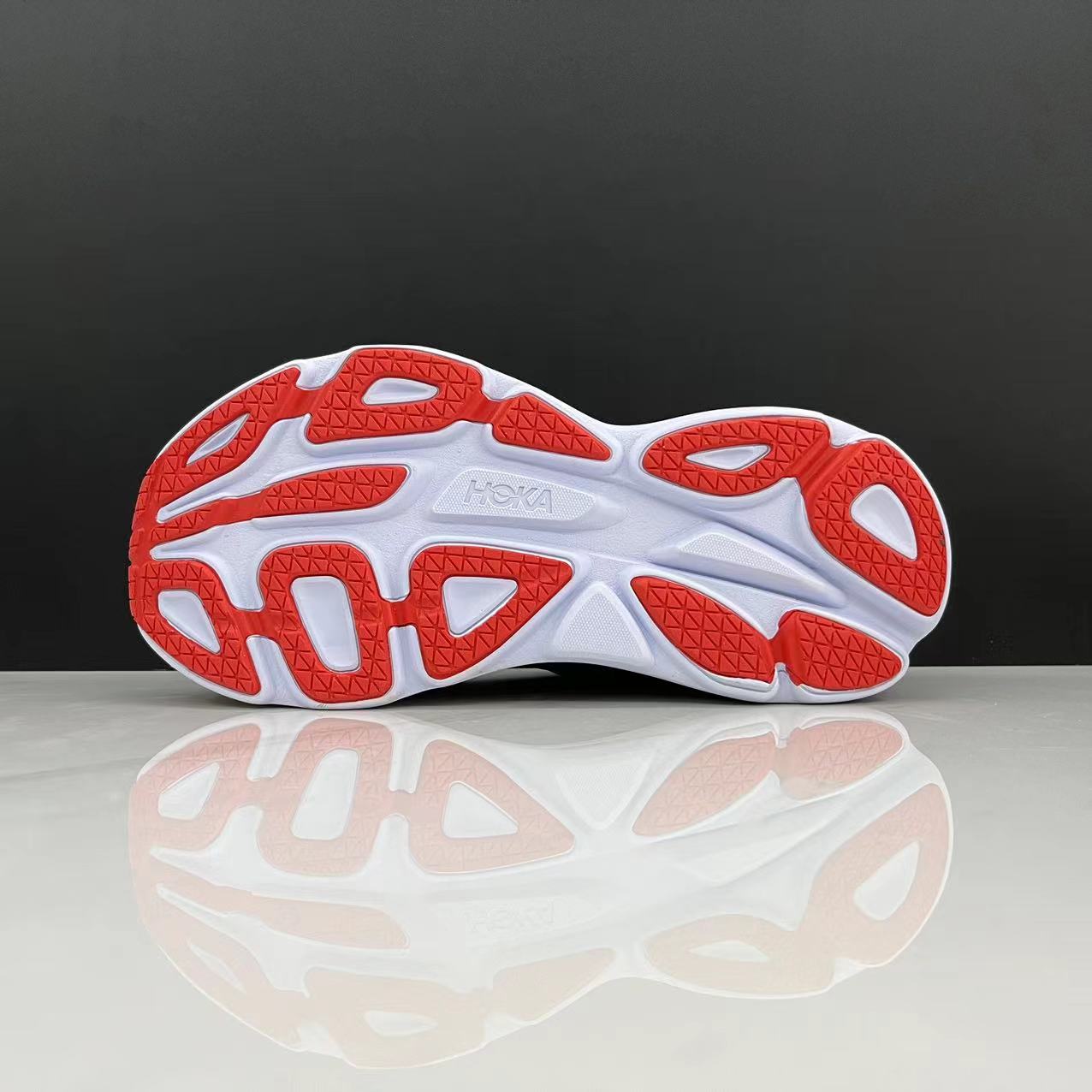 Hoka One One Bondi 8 Breathable Low-top Running Shoes Sneakers Turquoise