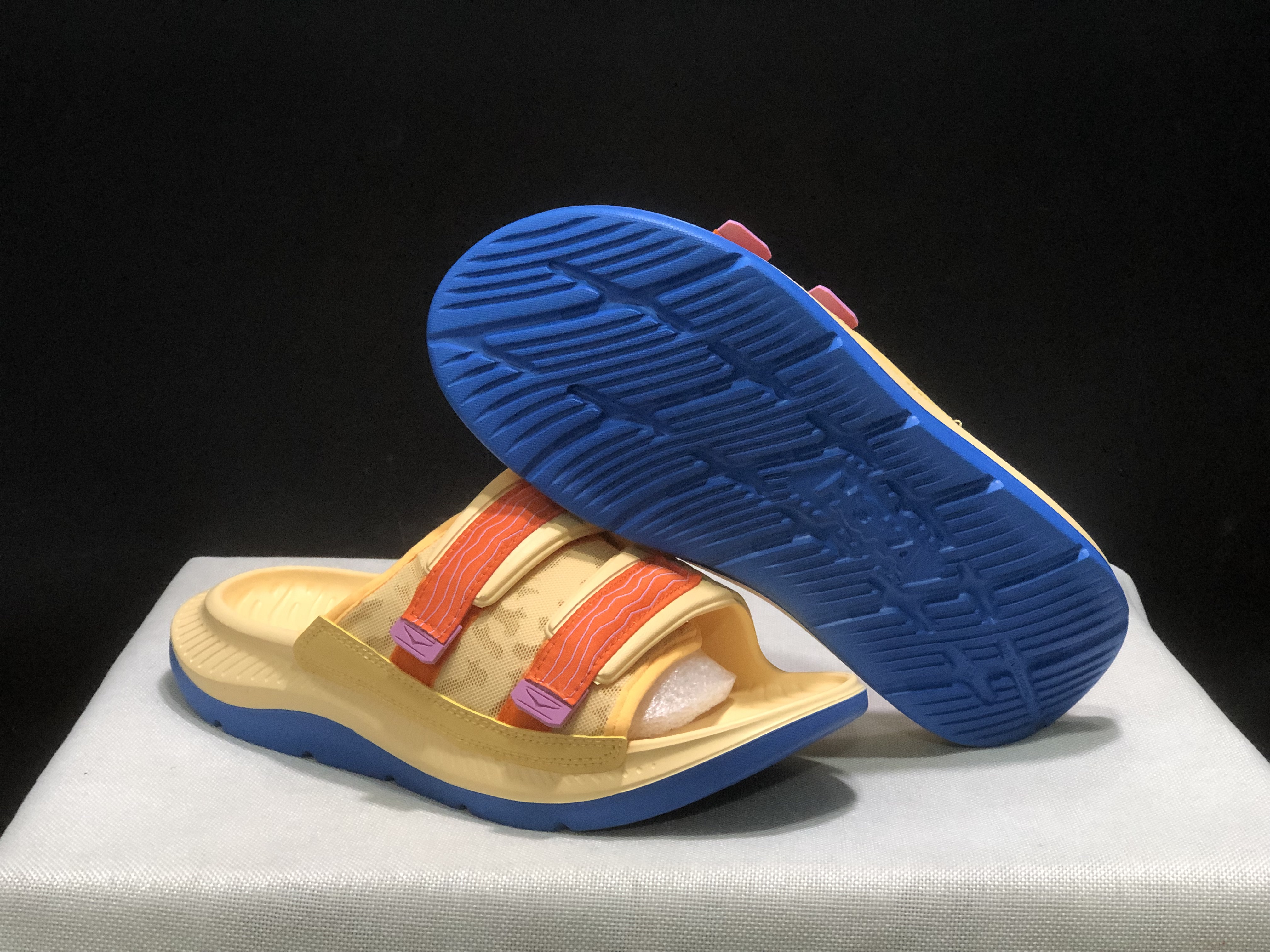 Wtaps x Hoka One One Ora Luxe Comfortable Sandals Light Yellow