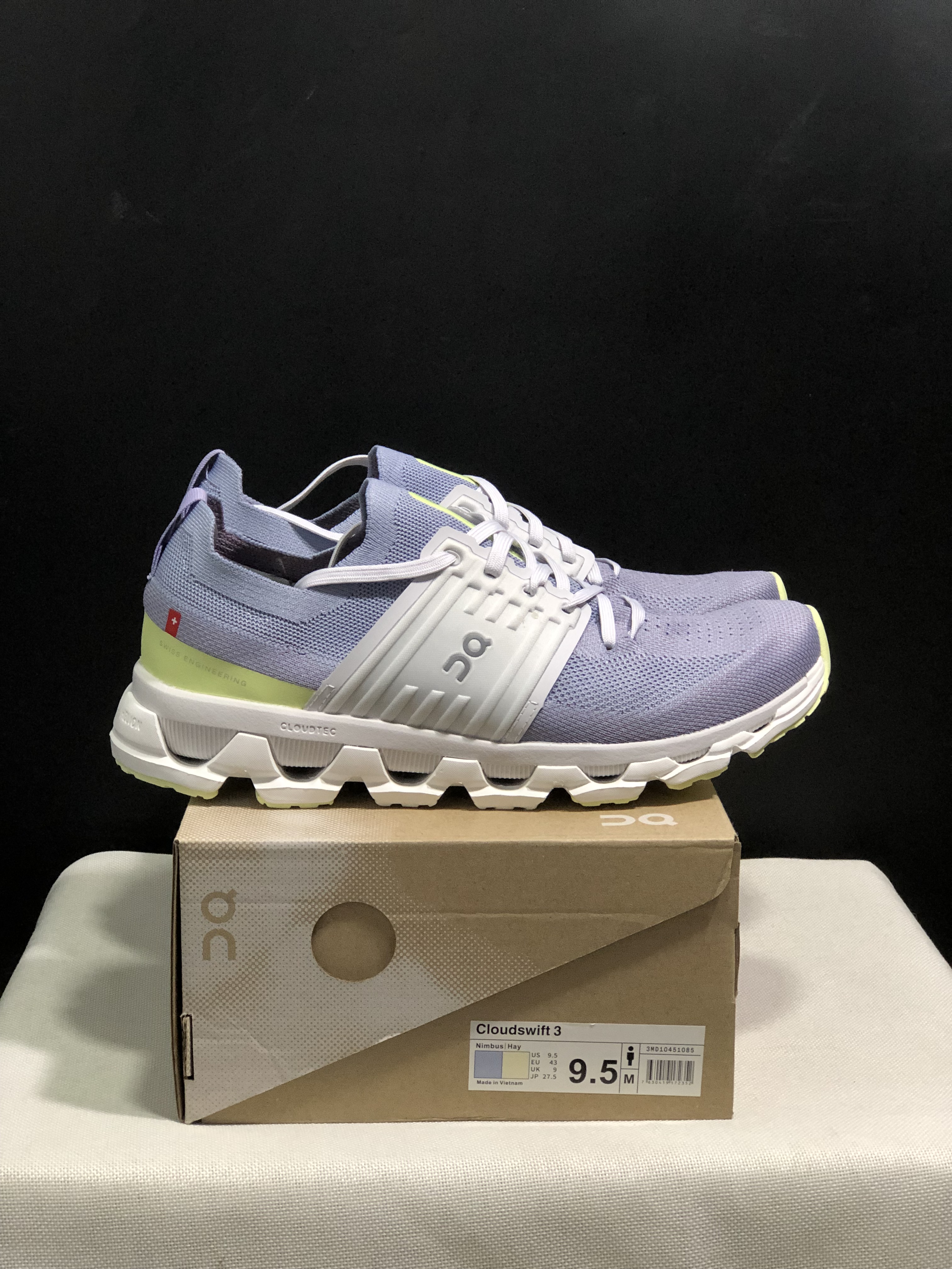 On Running Cloudswift 3 Trendy And Comfortable Running Shoes Light Purple/Hay