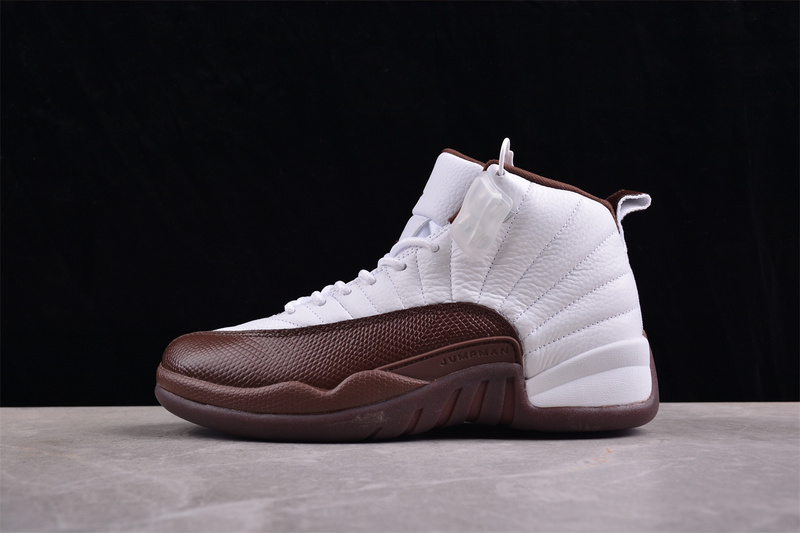 Nike Air Jordan 12 Retro Brown White Sneakers