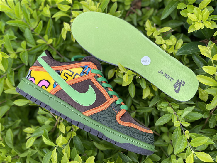 Nike SB Dunk Low De La Soul 2015 Baroque Brown Sneakers