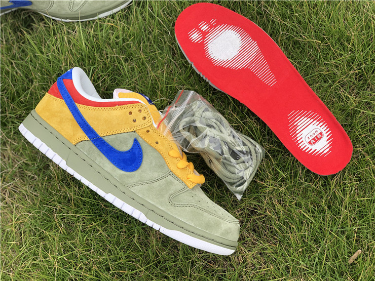 Nike Dunk Low Premium SB Puff-n-Stuff Green Sneakers