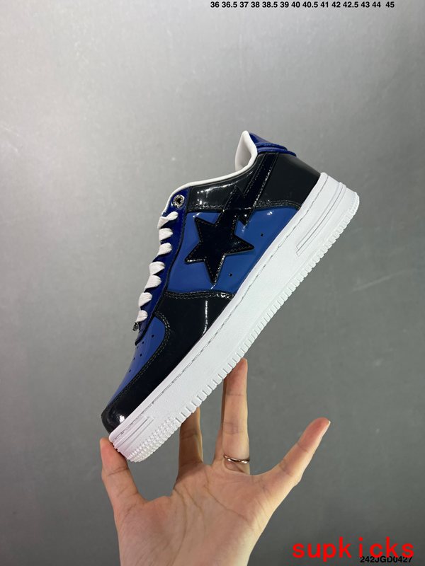 A Bathing Ape Bape Sta Low Black Blue