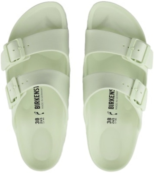 Birkenstock EVA Double Buckle Green 1024571 Fashion Slippers