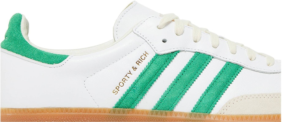 Adidas Samba White Green HQ6075 Shoes