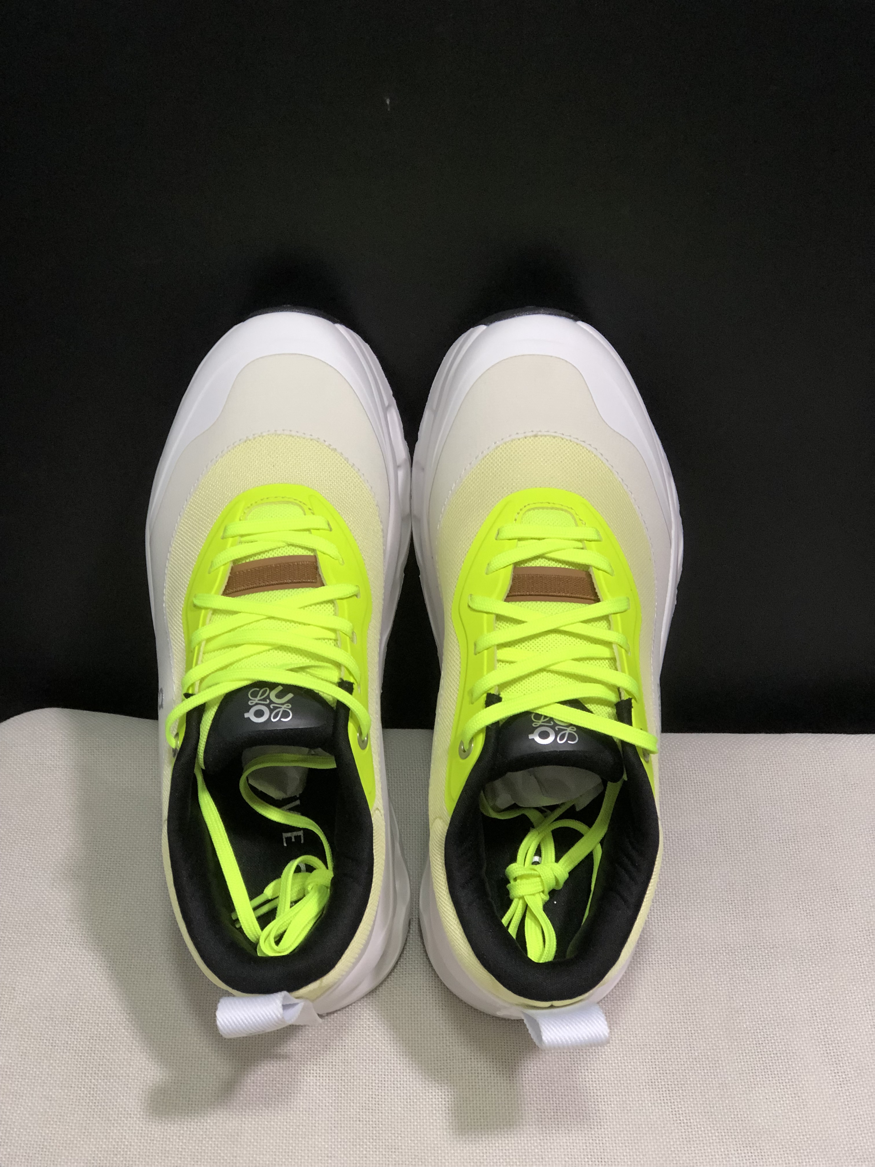 LOEWE x On Running Cloudtilt 2.0 Casual Sports Shoes Fluorescent Green
