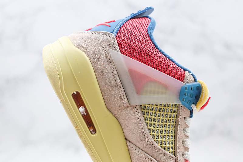 Nike Air Jordan Retro 4 Cream Pink Sneakers