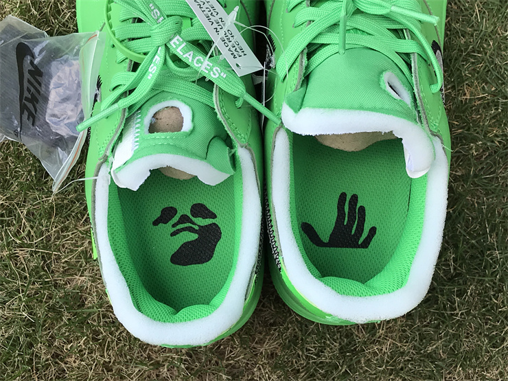 Nike Air Force 1 Low Off-White Brooklyn Green Sneakers