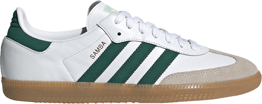 Adidas Samba White Collegiate Green EE5451 Shoes