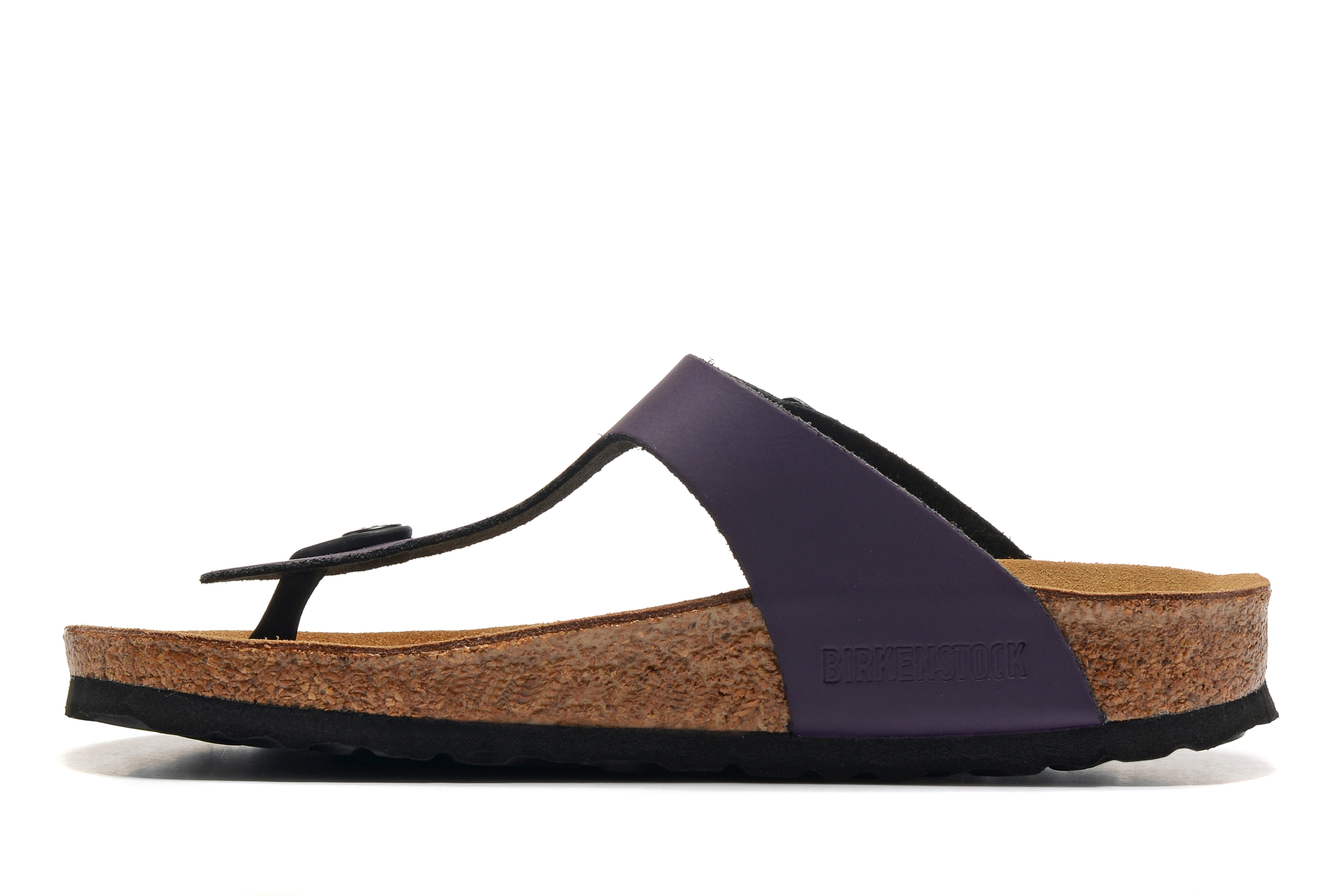 Birkenstock Gizeh Purple Flip Flops Leather Sandals