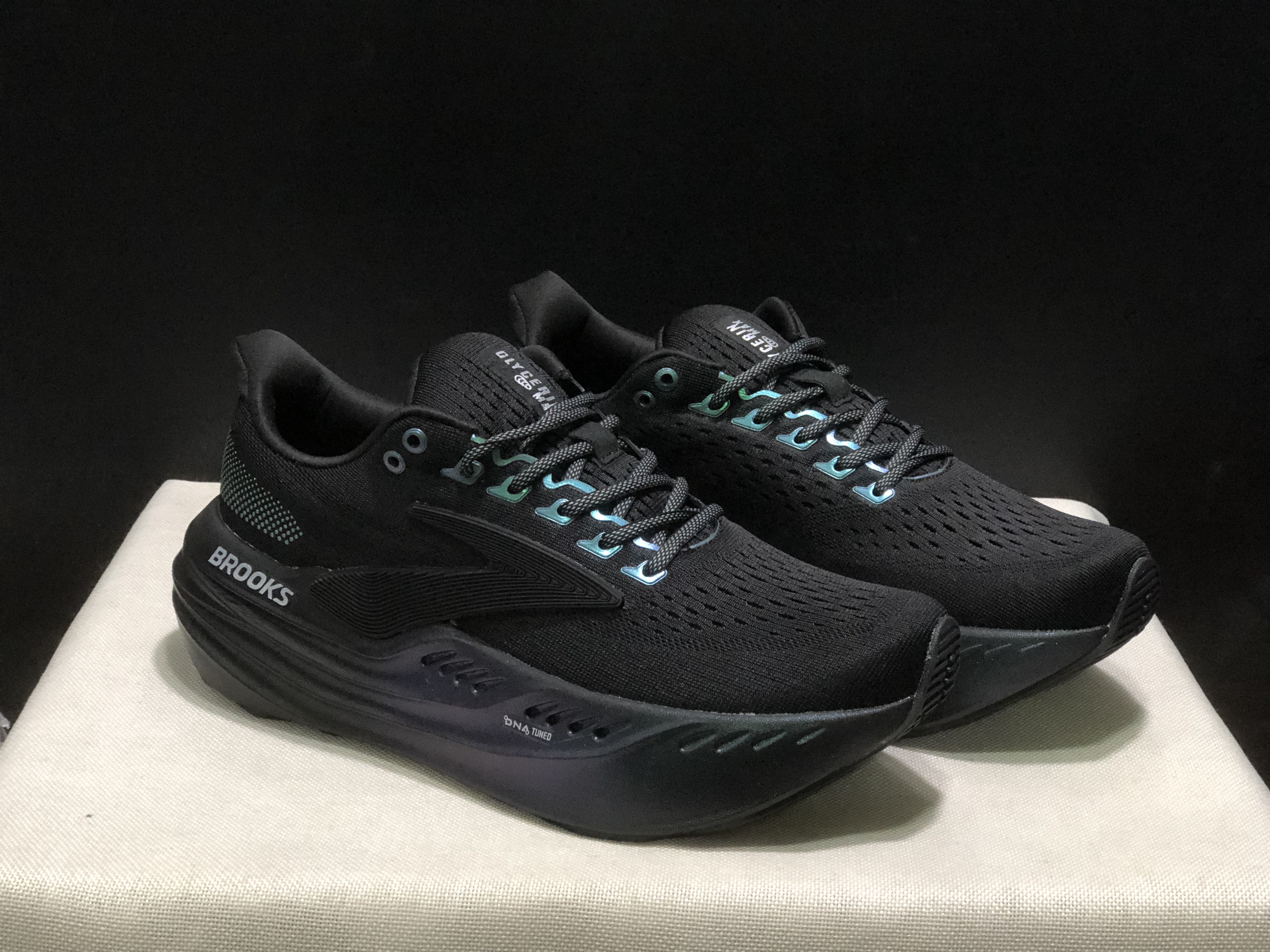 Brooks Glycerin Max Comfortable Low-top Running Shoes Black