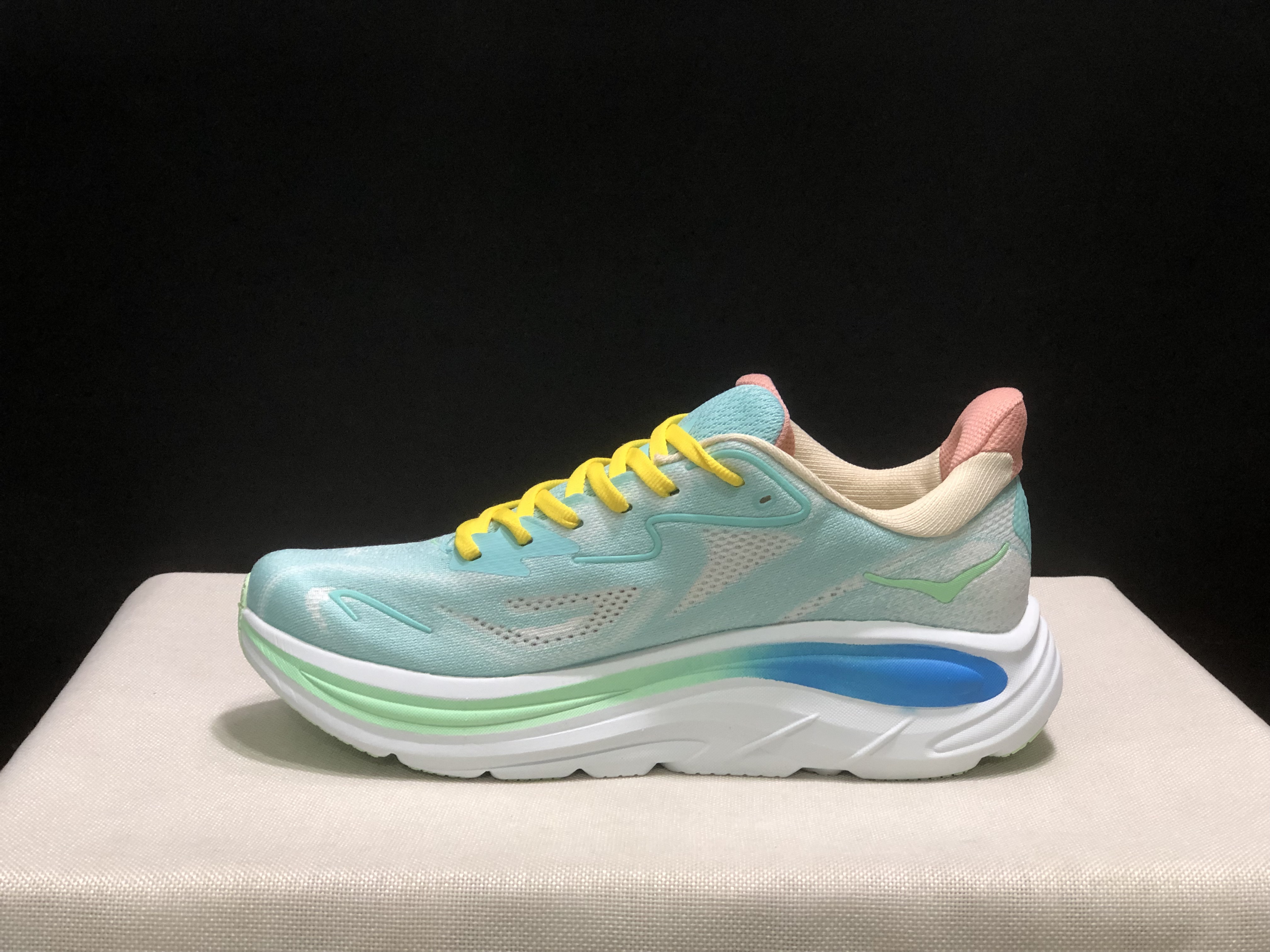 Hoka One One Clifton 10 Fashion Shoes Sneakers Light Blue