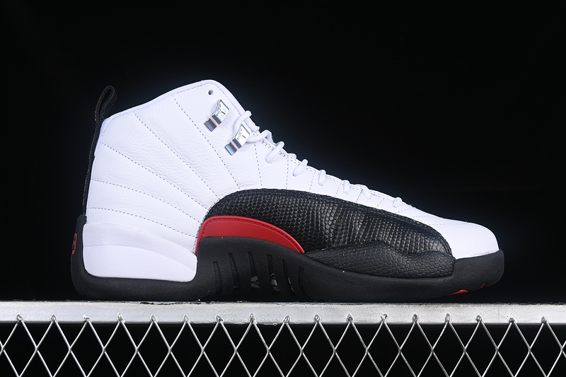 Nike Air Jordan 12 Retro Taxi Black White Sneakers