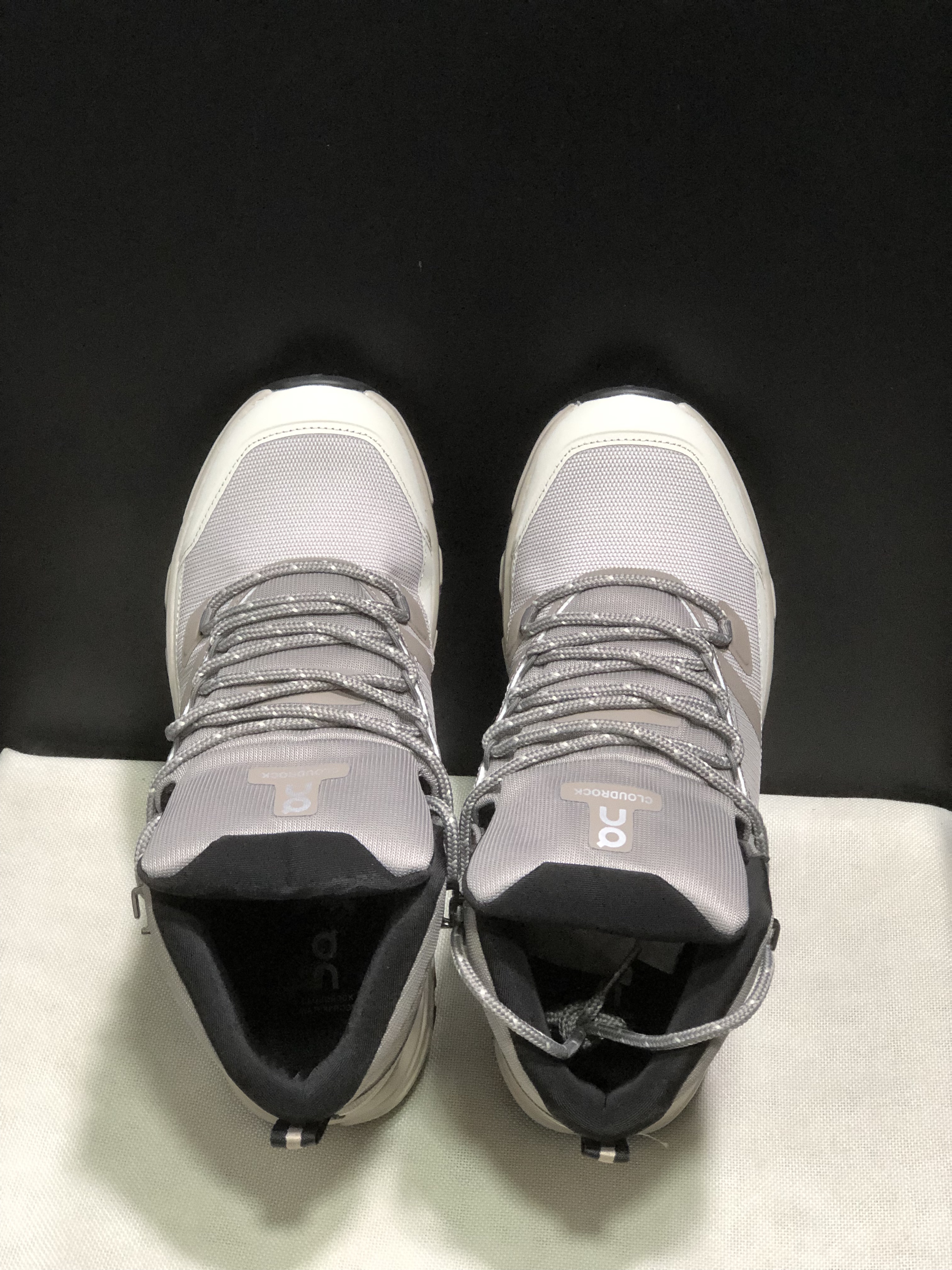 On Running Cloudrock Mid WP High-Top Hiking Shoes Cinder/Desert