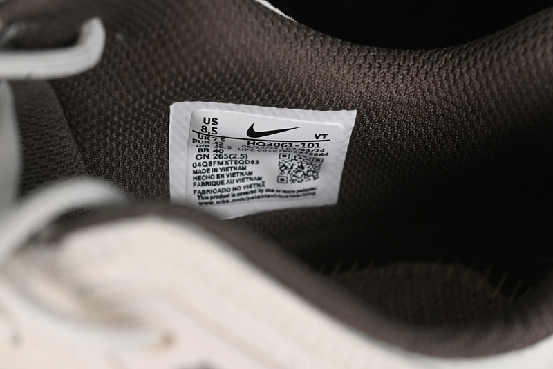 Nike Air Jordan Shark-A-Don Travis Scott White Brown Sneakers