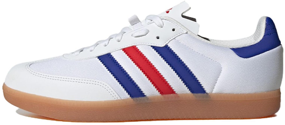 Adidas Velosamba White Blue Scarlet IE7022 Shoes
