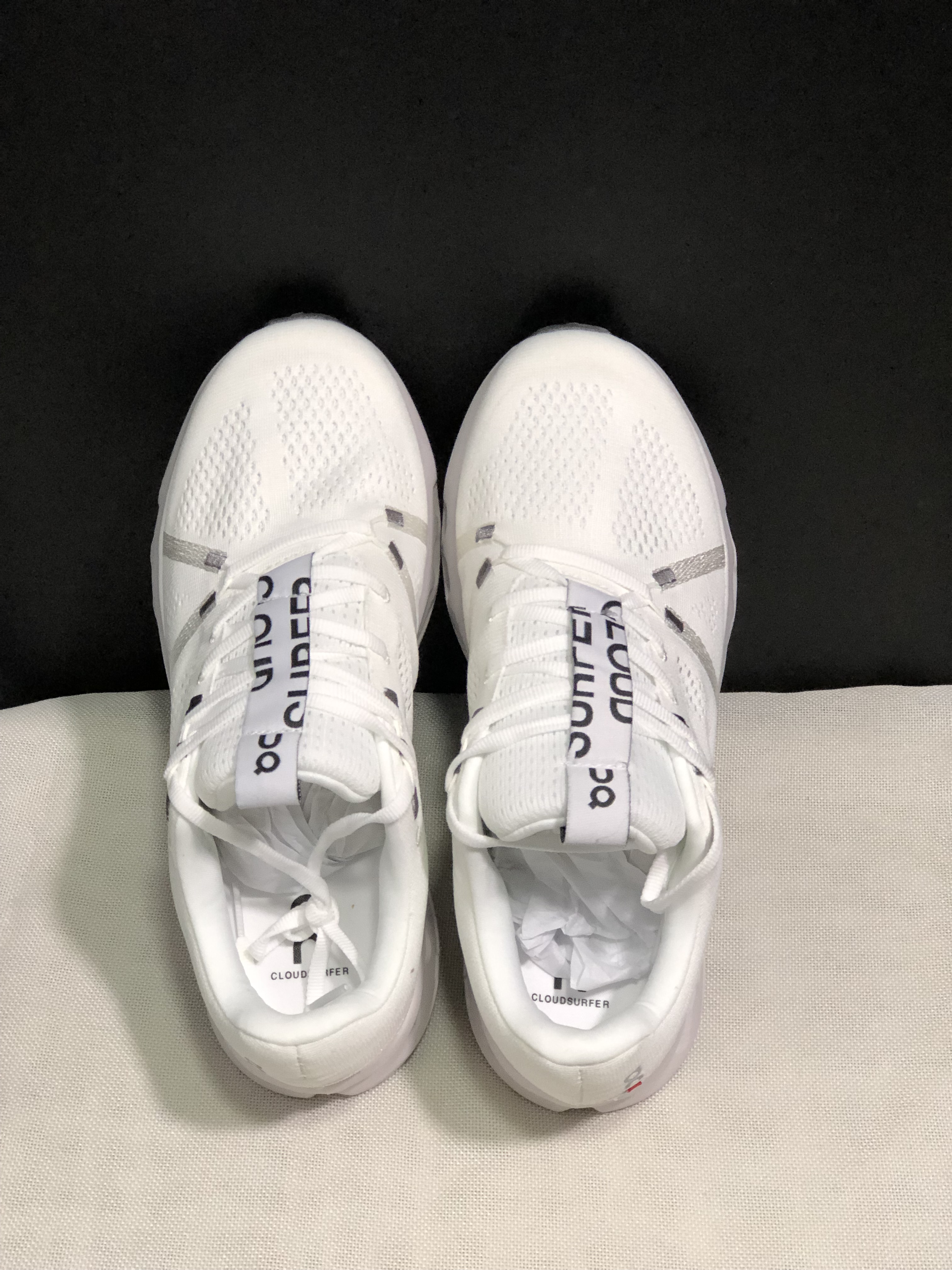 On Running Cloudsurfer Training Anti-Slip Running Shoes White