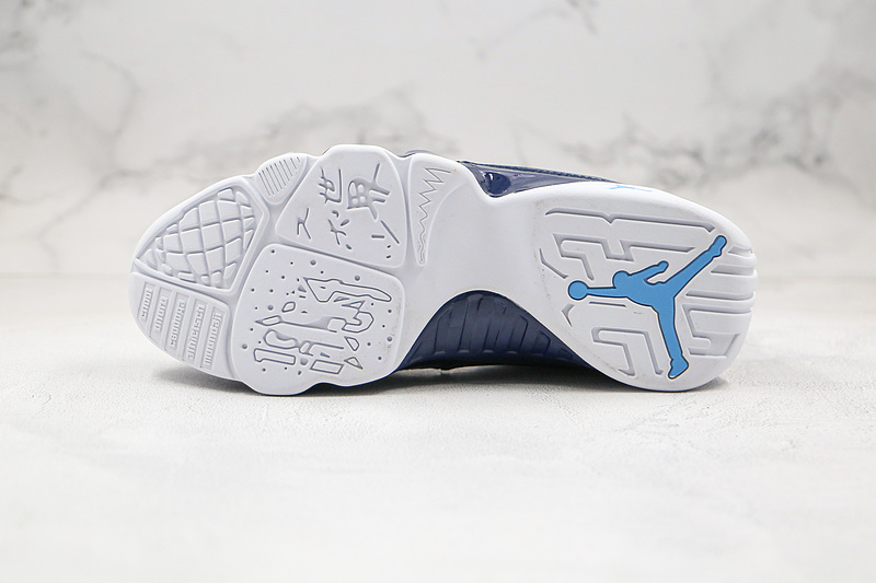 Nike Air Jordan 9 Retro Pearl Blue White Sneakers