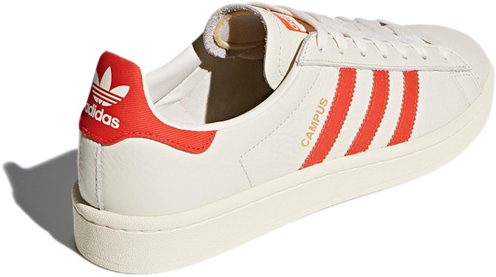 Adidas Originals Campus White Red Cream CQ2069 Shoes