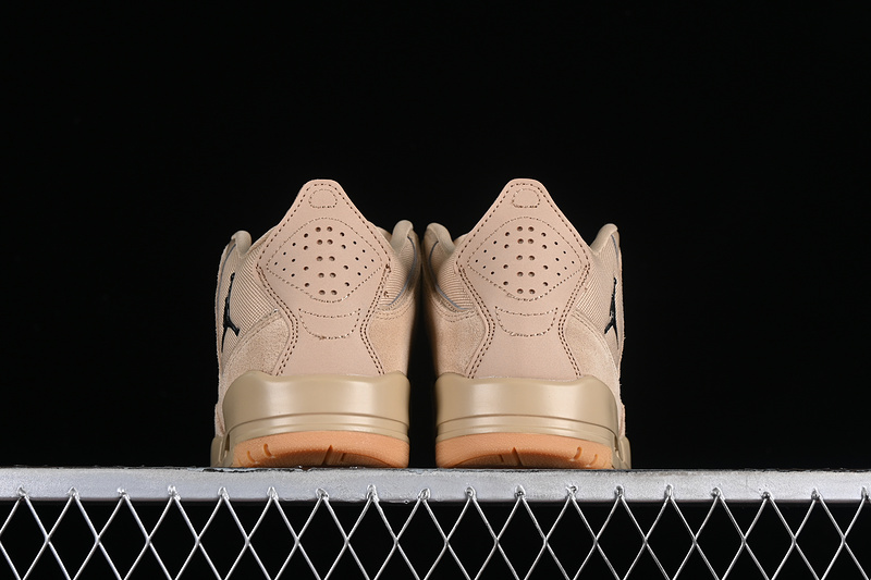 Nike Air Joedan Courtside 23 Desert Baroque Brown Gum Sole Sneakers