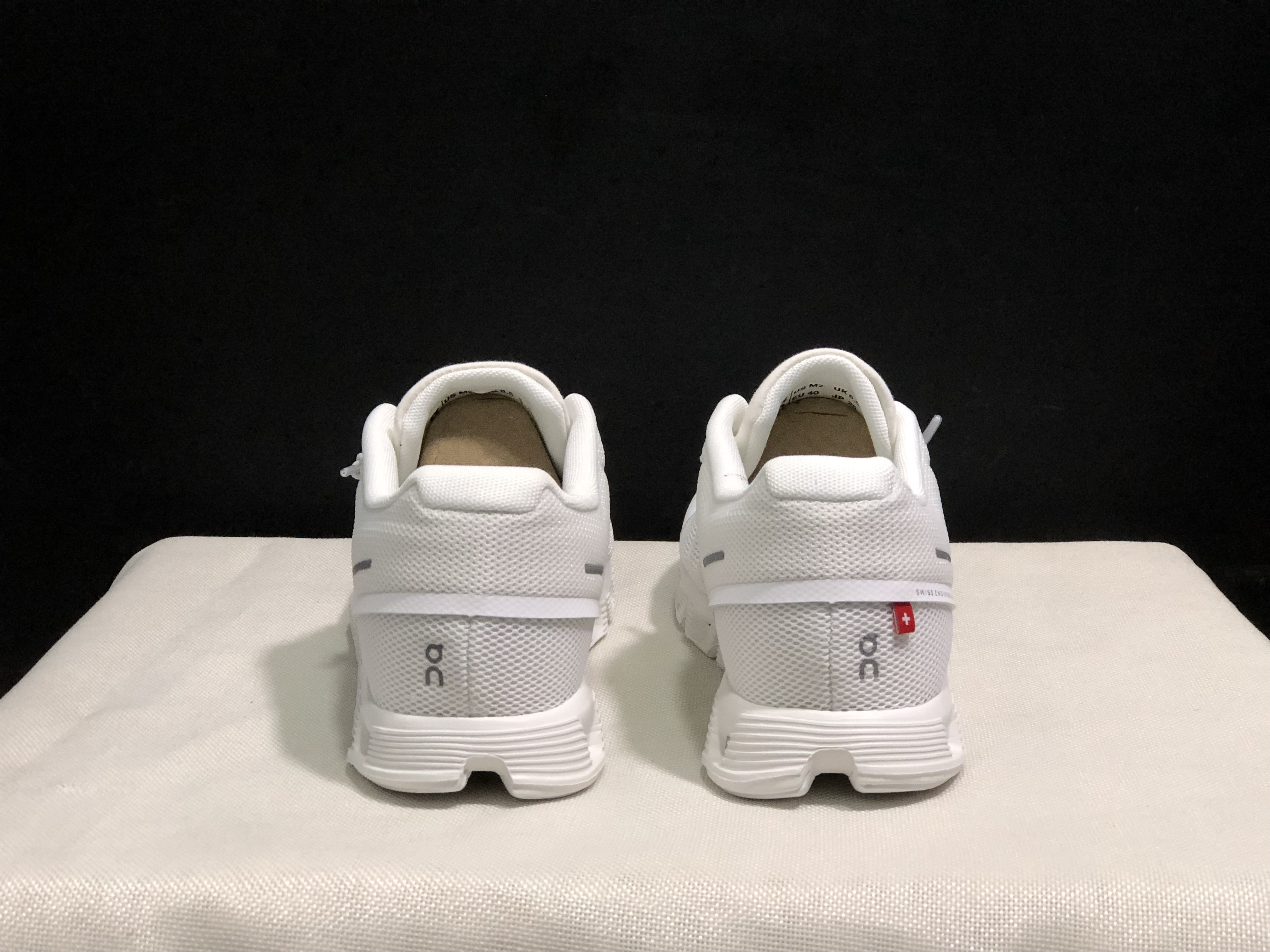 On Running Cloud 5 White Lightweight Running Shoes