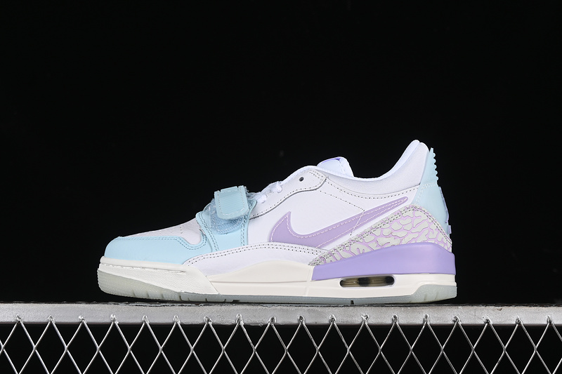 Nike Air Jordan Legacy 312 Low Blue Purple White Sneakers