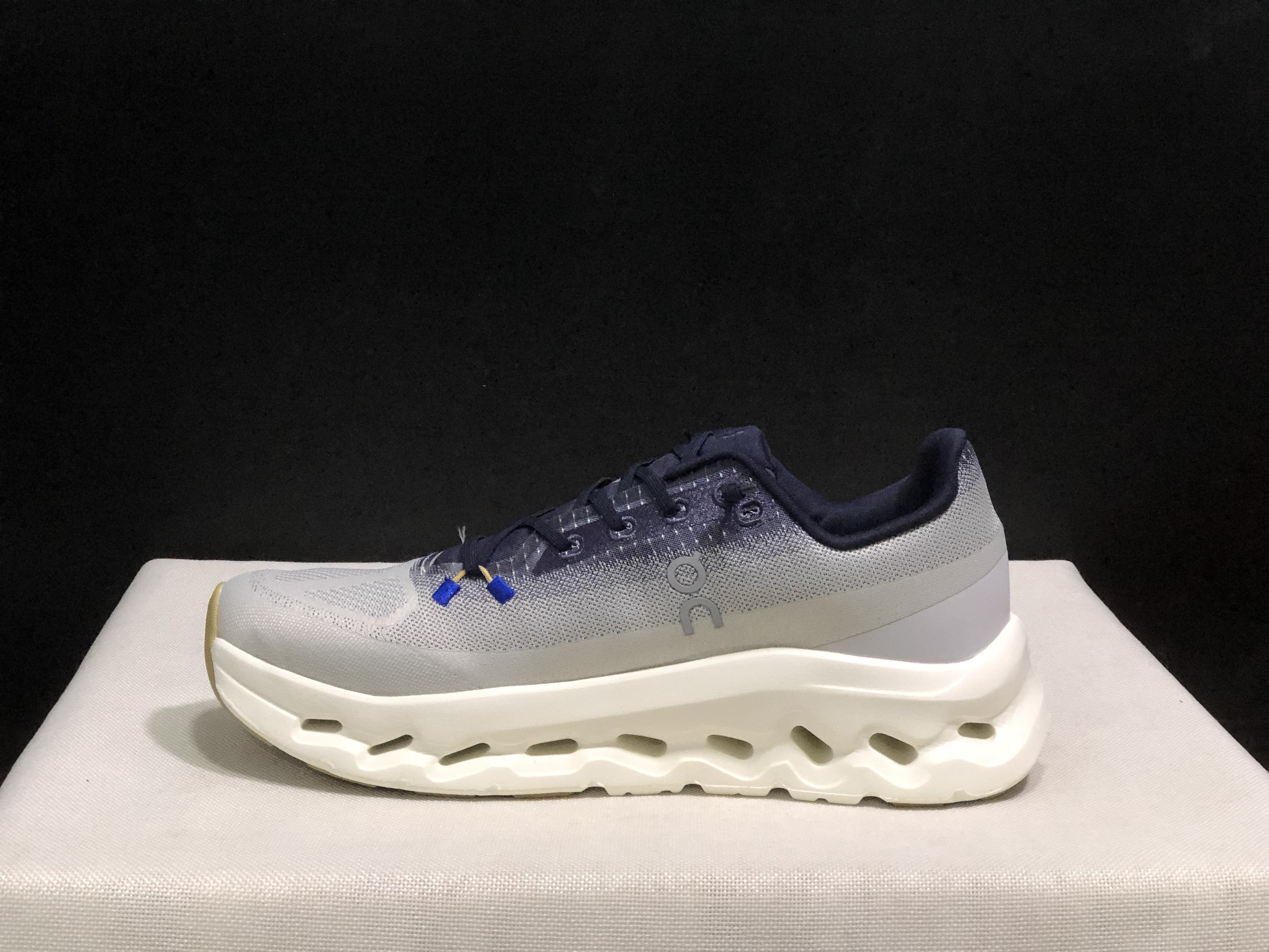 On Running Cloudtilt Durable Casual Life Shoes Navy/Light Grey