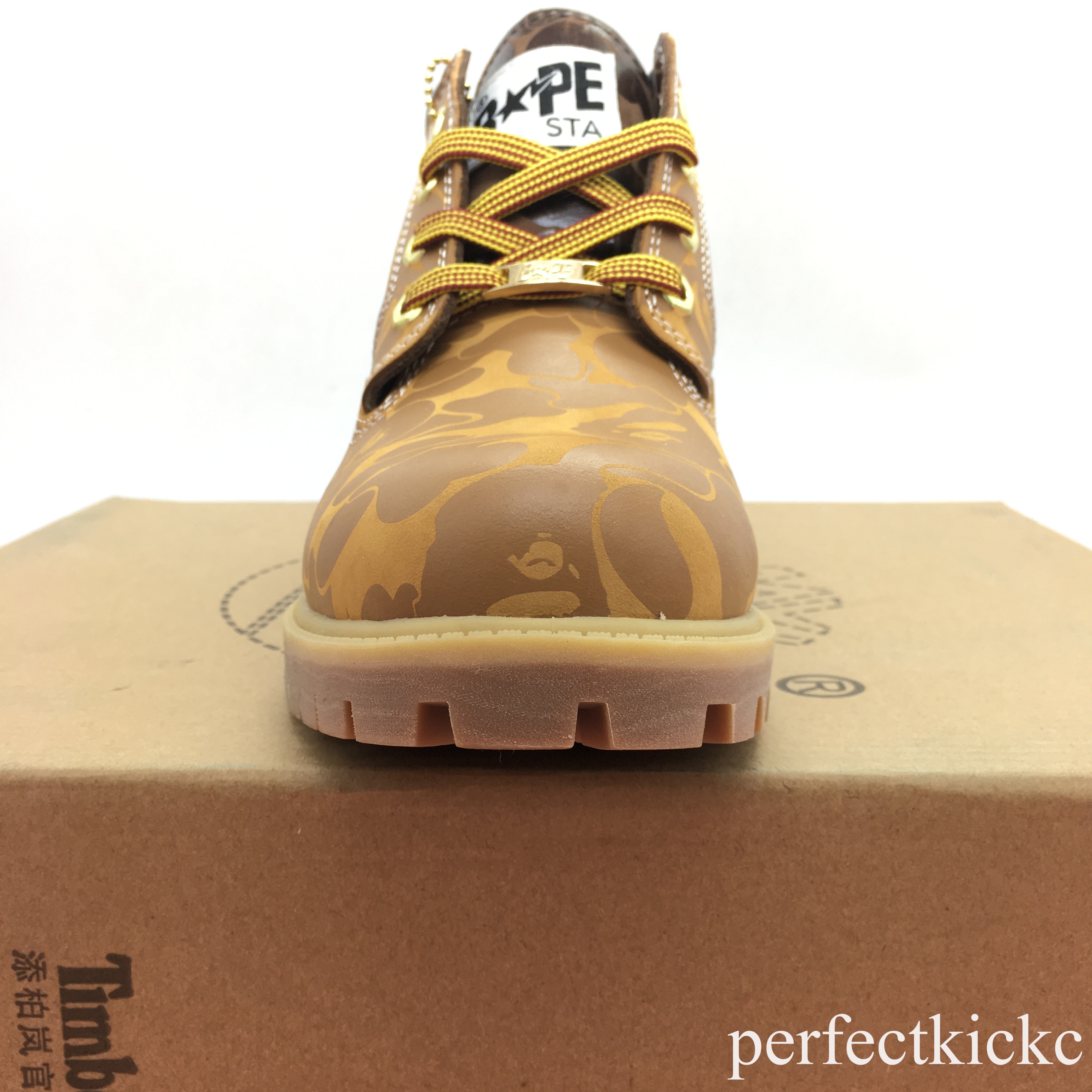 Timberland Chukka Boots A Bathing Ape Wheat