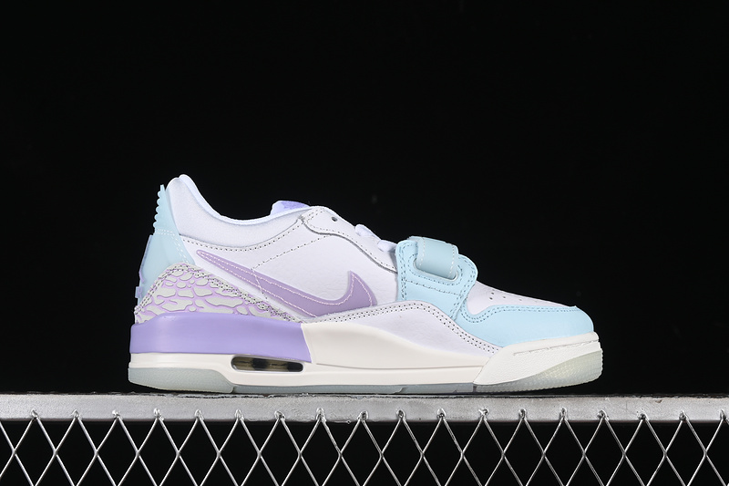 Nike Air Jordan Legacy 312 Low Blue Purple White Sneakers