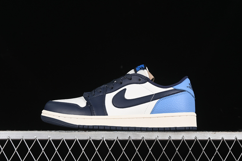Nike Air Jordan 1 Low OG Obsidian University Blue Sail Sneakers