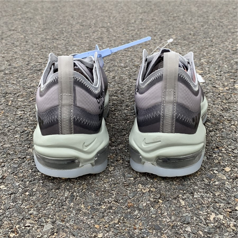 Nike Air Max 97 Off-White Menta 2018 Gray Sneakers