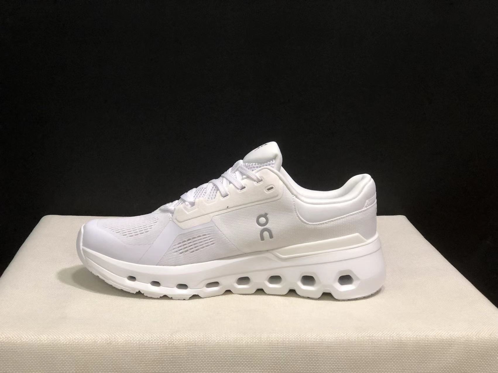 On Running Cloudrunner 2 Mesh Breathable White Running Shoes