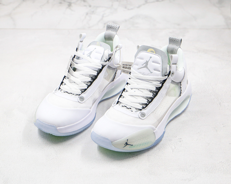 Nike Air Jordan 34 Low PF Pure Money White Sneakers