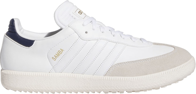 Adidas Samba Spikeless Golf White Collegiate Navy IE4870 Shoes