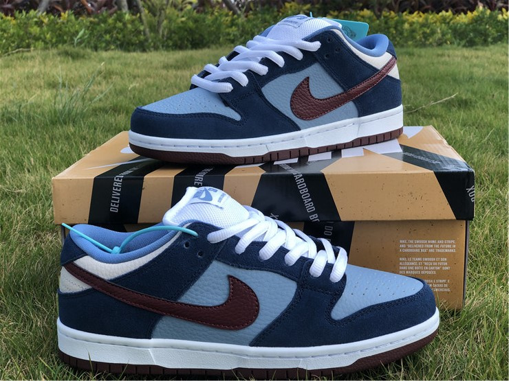 Nike SB Dunk Low Premium FTC Finally 2013 Blue Sneakers