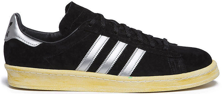 Mita Adidas Campus 80s Silver Black Q21640 Shoes