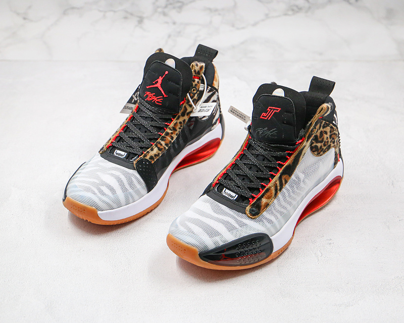 Nike Air Jordan 34 Jayson Tatum PE Welcome To The Zoo 2020 Multicolor Sneakers