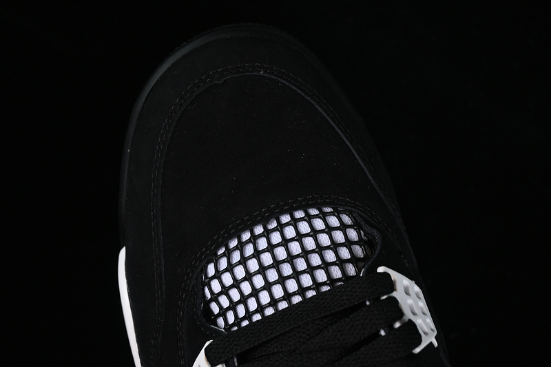 Nike Air Jordan 4 Retro Thunder Black White Sneakers