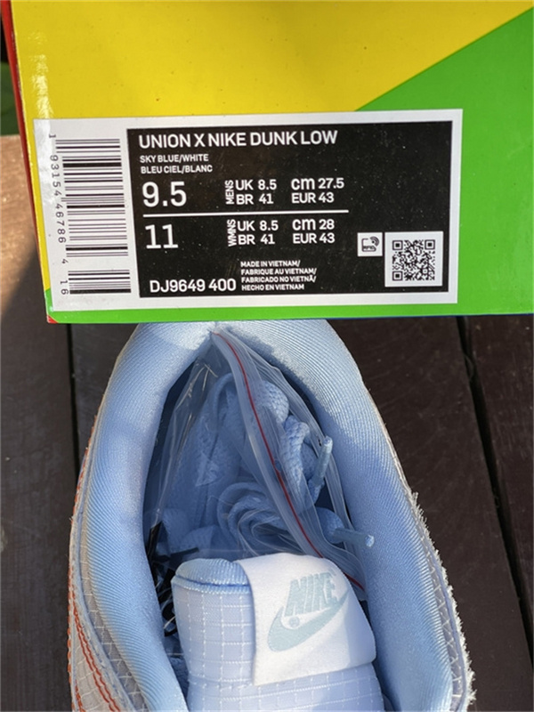 Nike Dunk Low Union Blue Passport Pack Argon Hyper Royal Sneakers